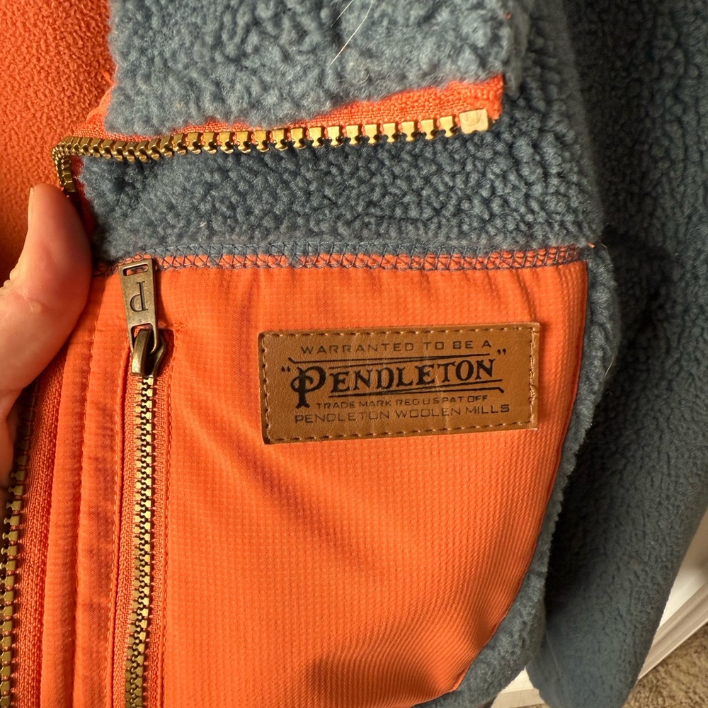 Pendleton Gray And Orange Jacket - image 3